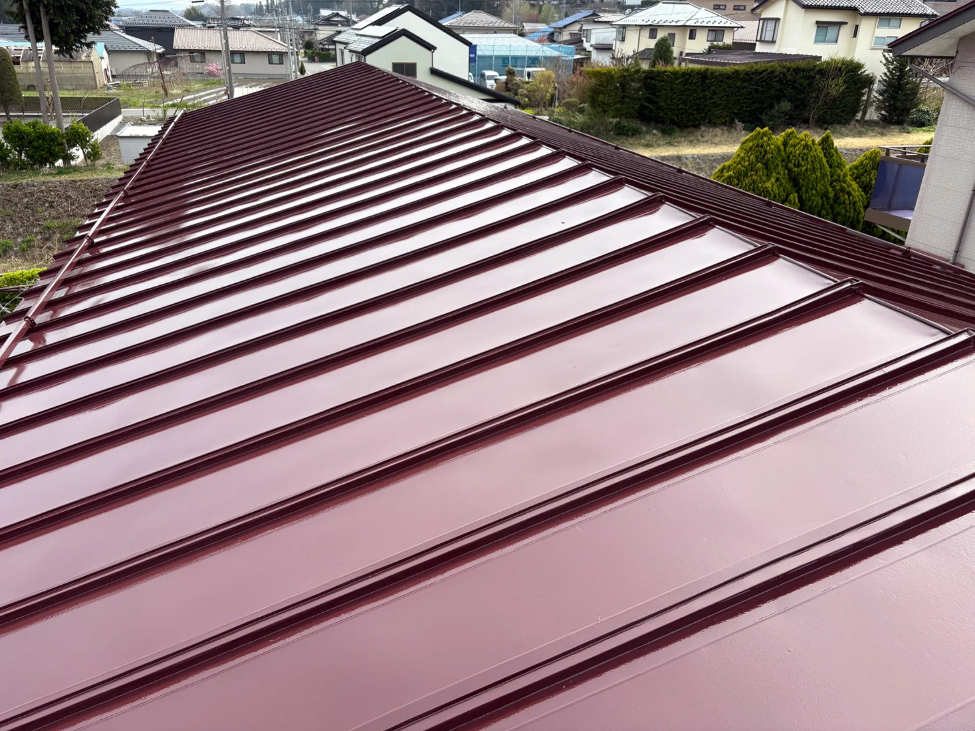 屋根塗り替え