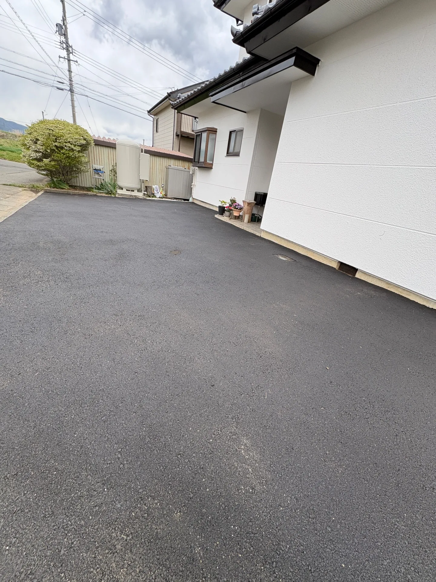 南箕輪村駐車場舗装工事